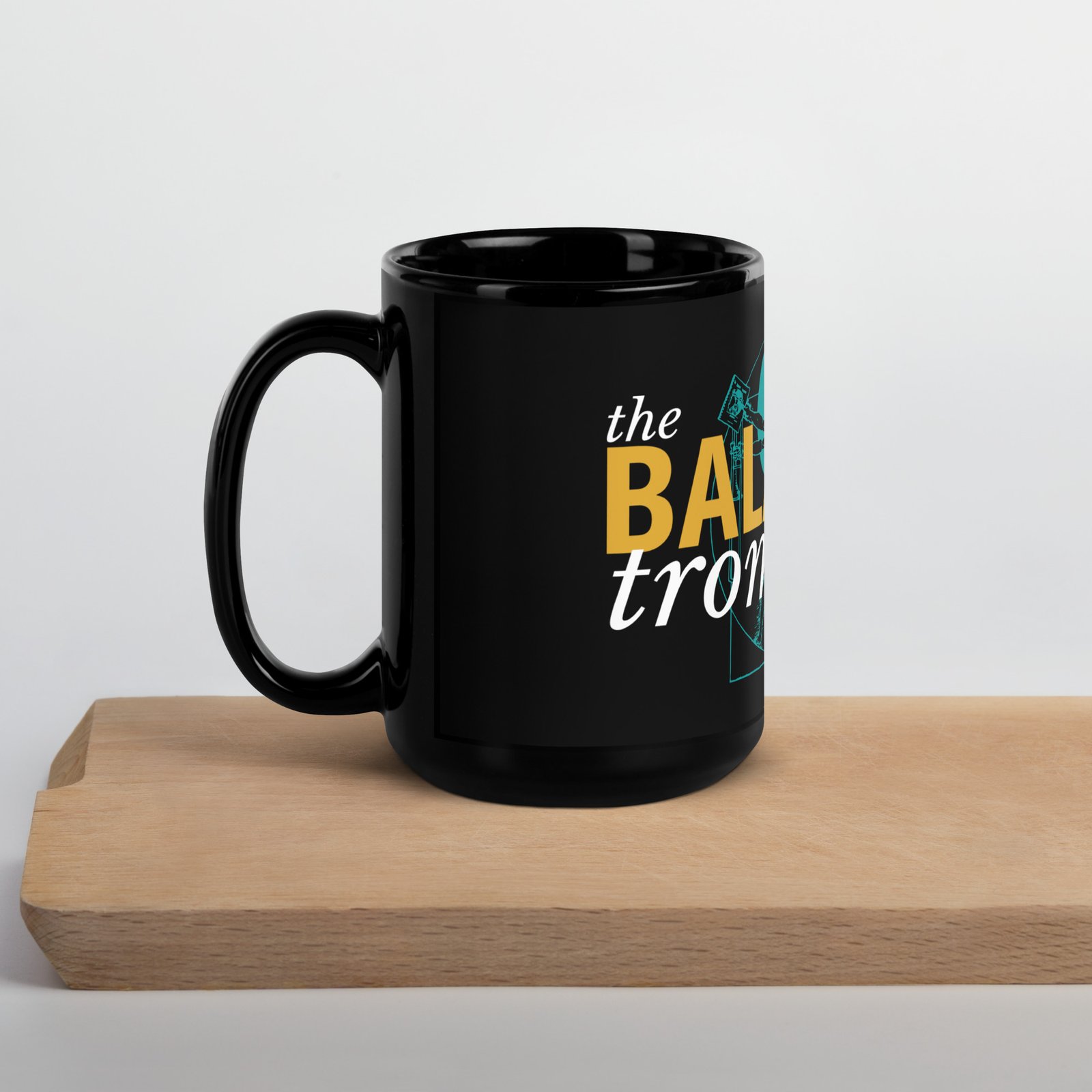 Black Glossy Mug - Image 2