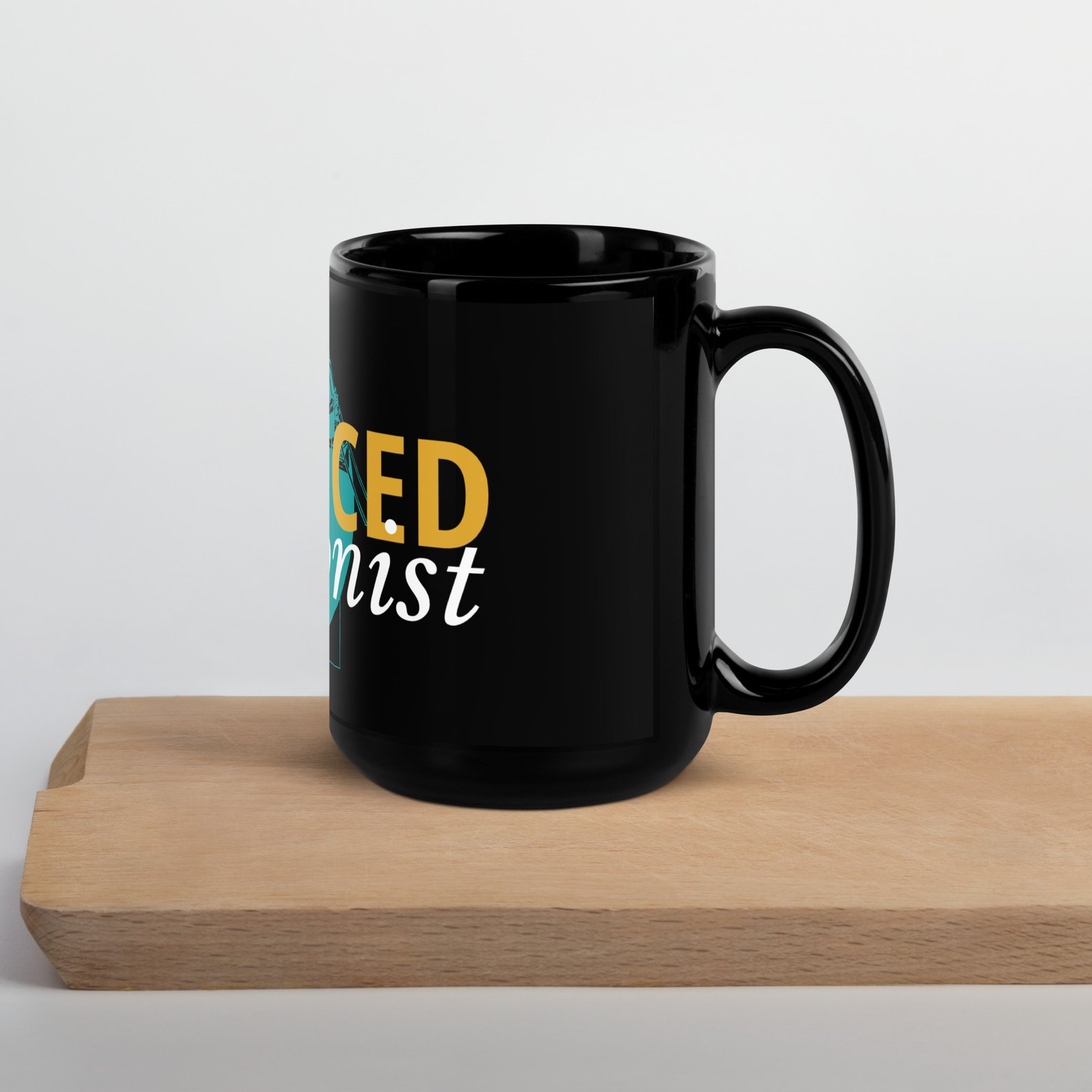 Black Glossy Mug - Image 3
