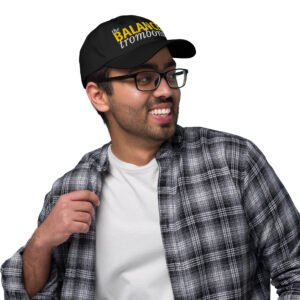 TBT Embroidered Black Dad hat